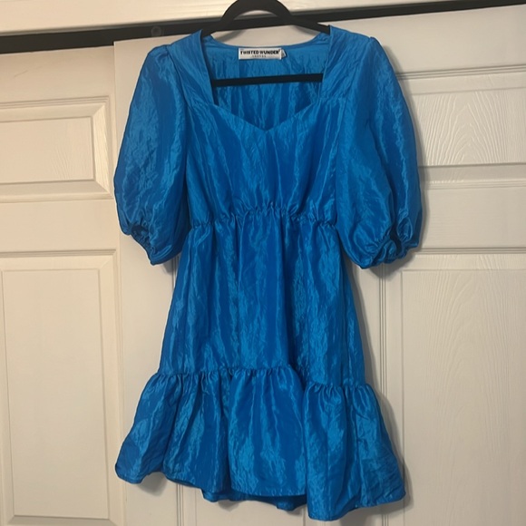 Smocked mini dress - Picture 5 of 7